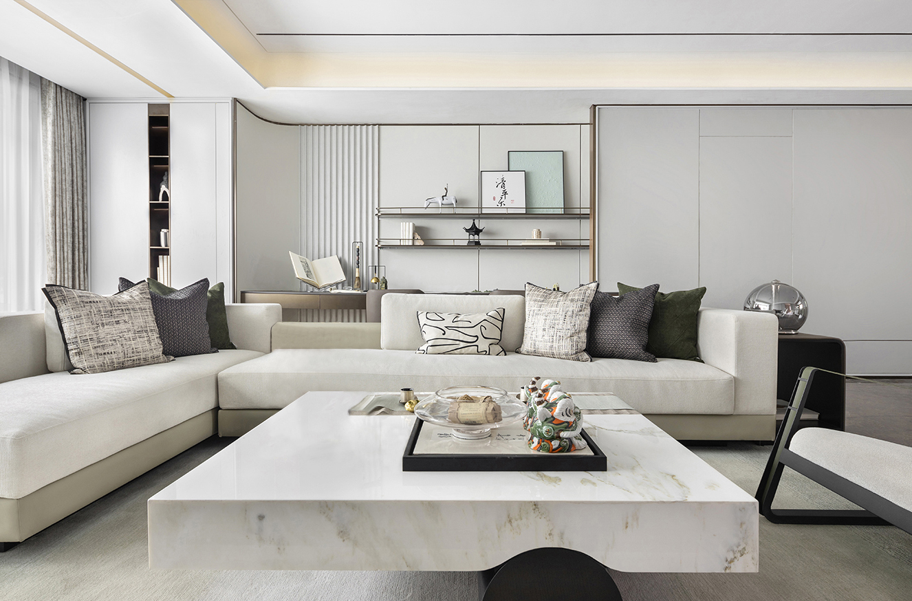 堂悦样板间丨中国烟台丨上海岳蒙设计有限公司-7