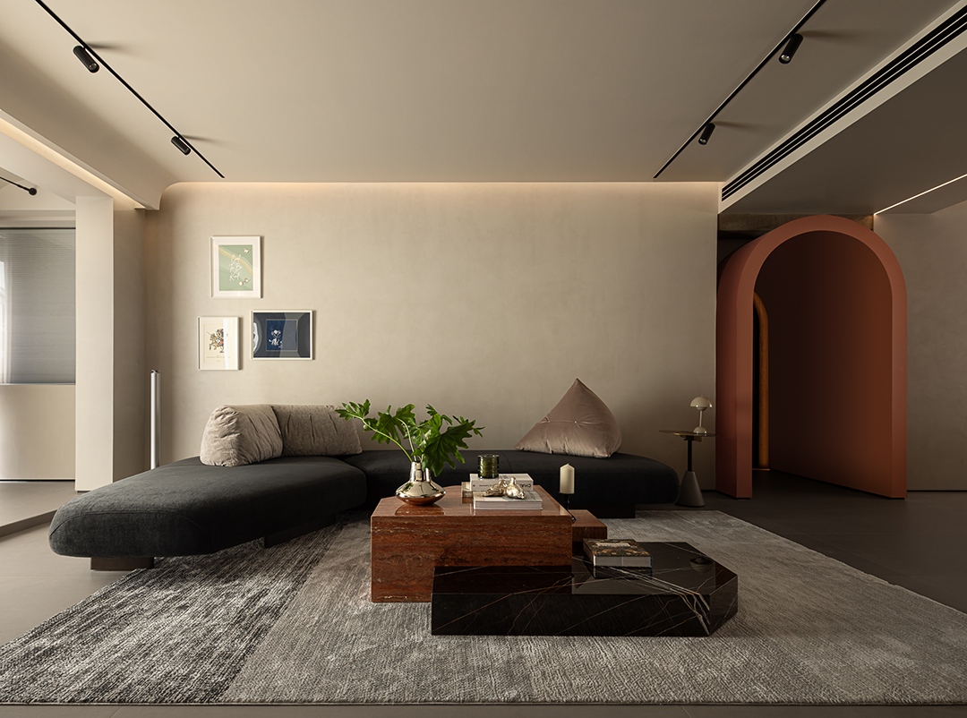 赛维雅 270㎡ 酷黑极简《暗夜之光 》丨中国上海丨赛维雅空间设计-43