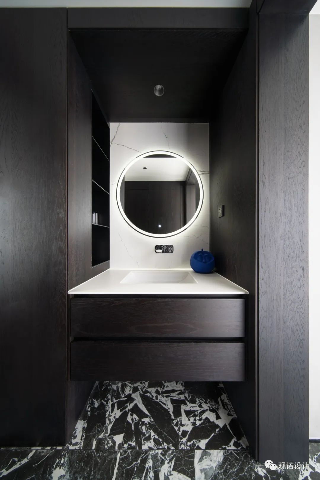 黑白之间·台州置信原墅现代风设计丨中国台州丨余荣-52