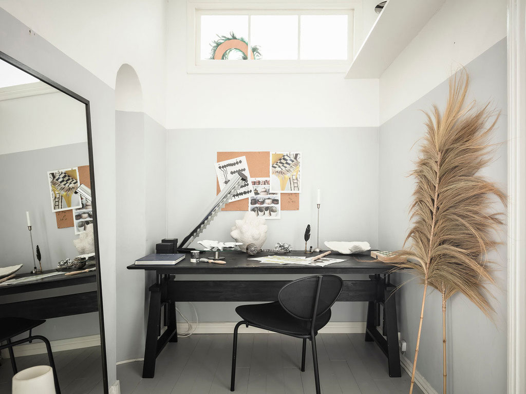 斯德哥尔摩 73 平米全白客厅不锈钢厨房公寓-34