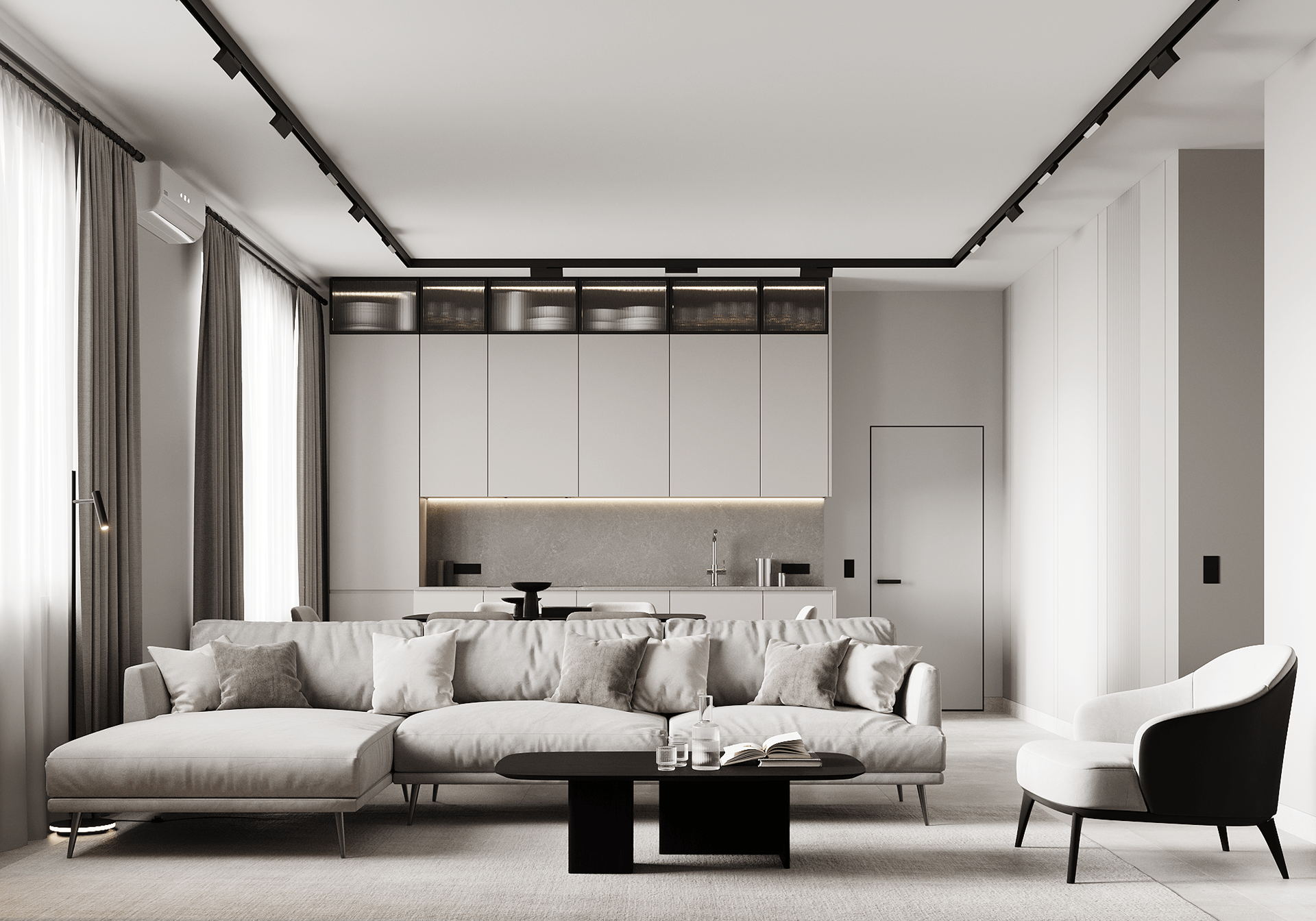 简约风公寓设计-1