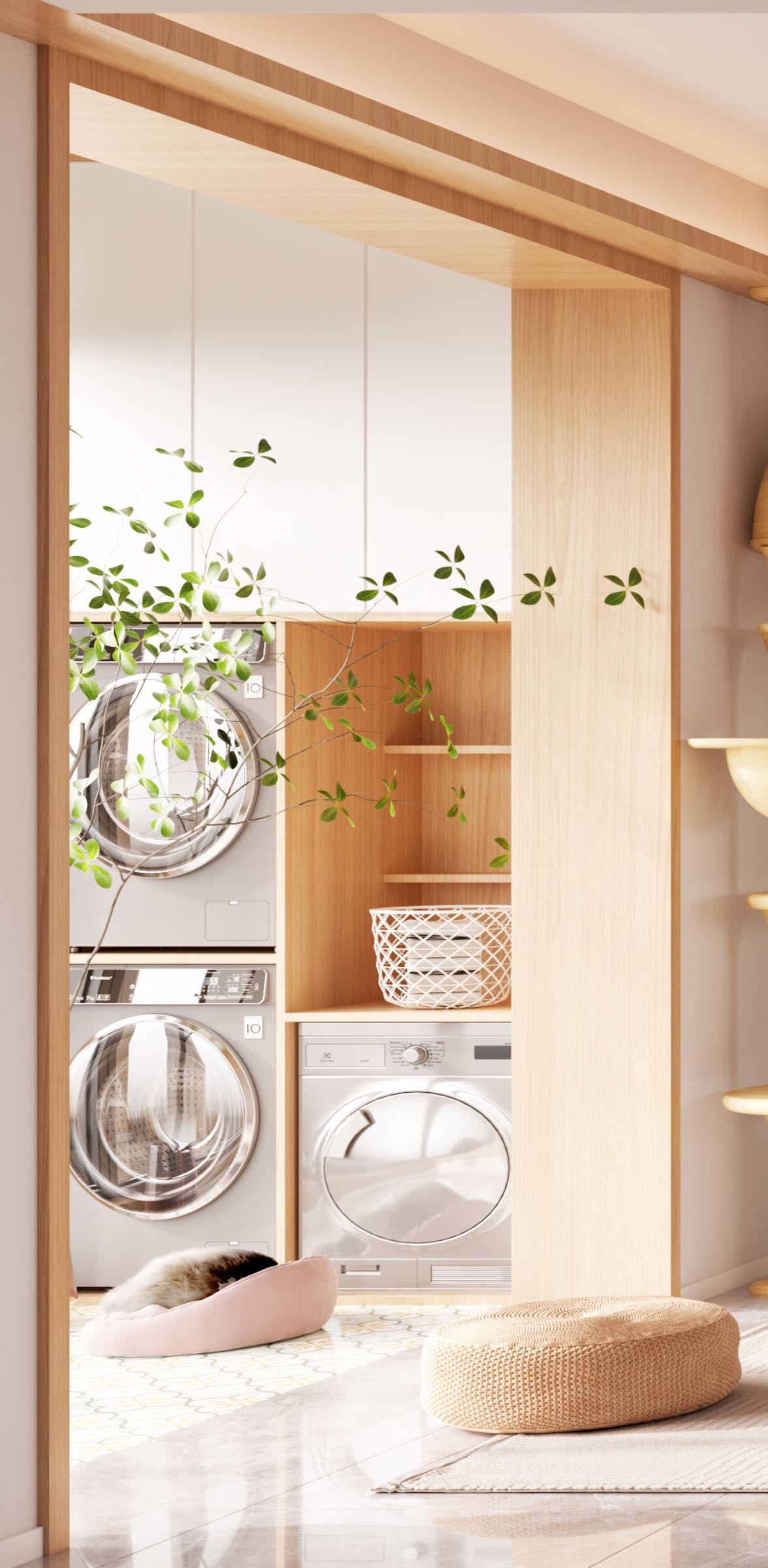 深圳如愿全案设计：116㎡日式风，温暖治愈又舒适-5