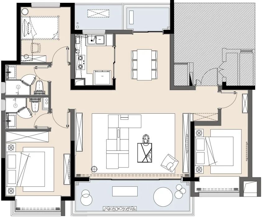阳光城 · hi3 宸悦样板间丨中国常州丨hi3 阖时设计-120