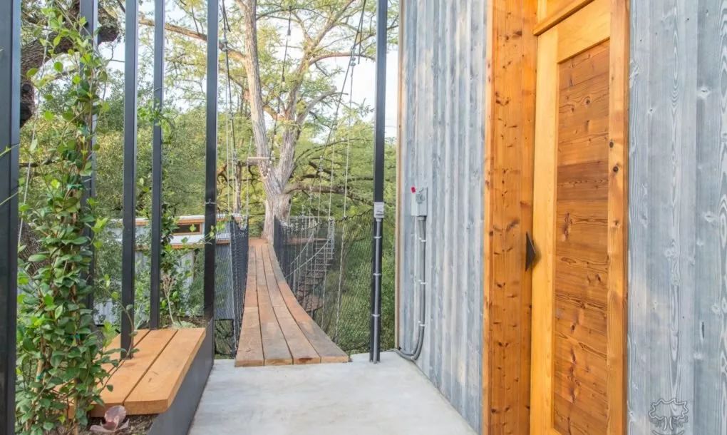 德克萨斯州横溪树屋 | 自然与艺术的完美融合-7