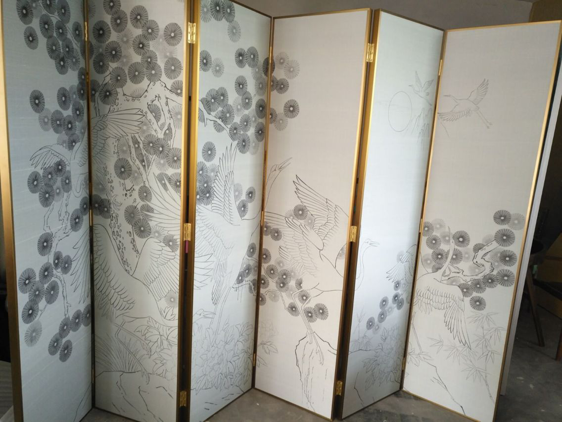 星绘画业-艺术屏风-11