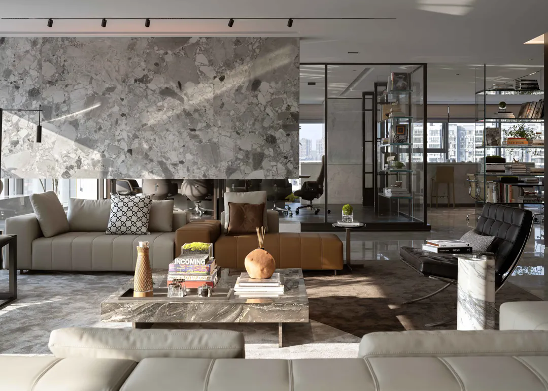 南昌联发中心办公样板房丨中国南昌丨创时空设计-18