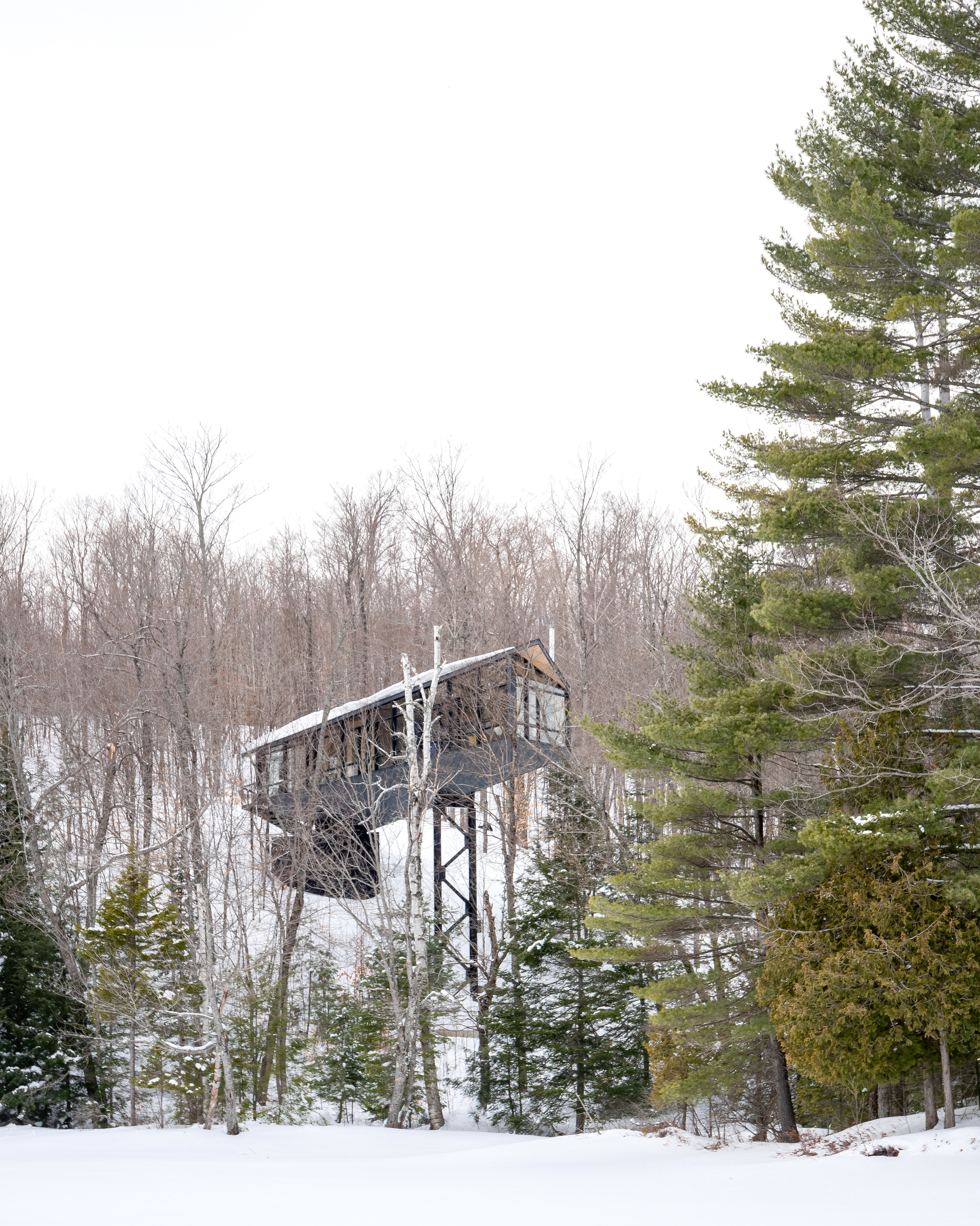 更多小屋丨加拿大魁北克丨Kariouk Architects-38