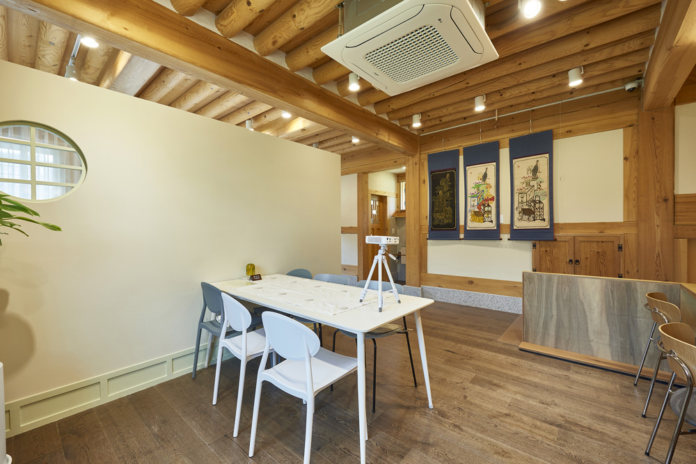 35 平韩式传统房屋北欧风咖啡厅设计-10