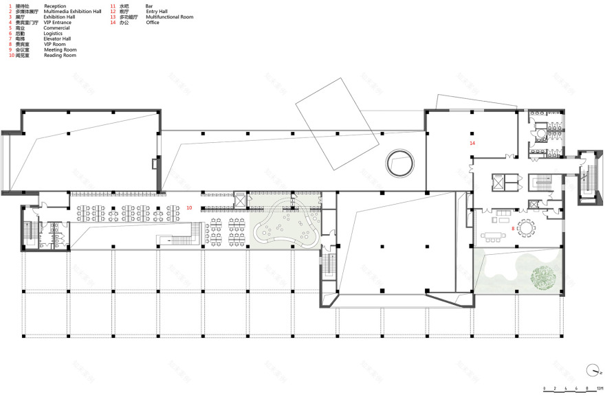 白沙岛金融生态小镇社区中心丨中国沈阳丨URBANUS都市实践-95