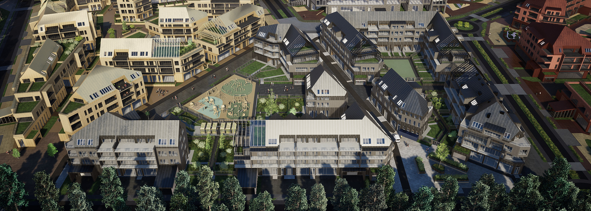 高密度和低层多功能木结构住宅区丨波兰比得哥什丨Damian Dominiczak-120