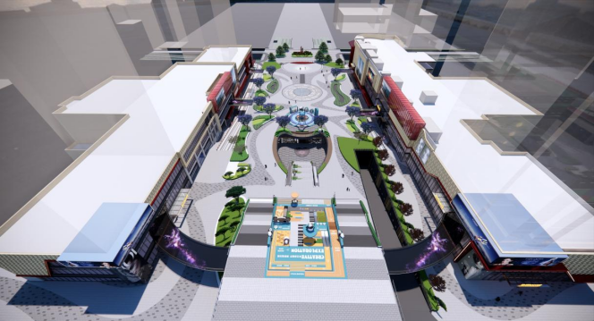 卓创出品丨建筑美学重塑：锦绣花园商圈改造的深度解析-31