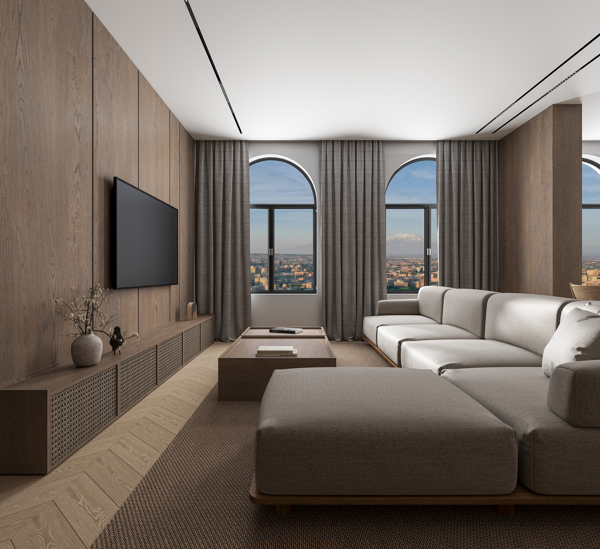 起居厨房两用室丨Artavazd-7