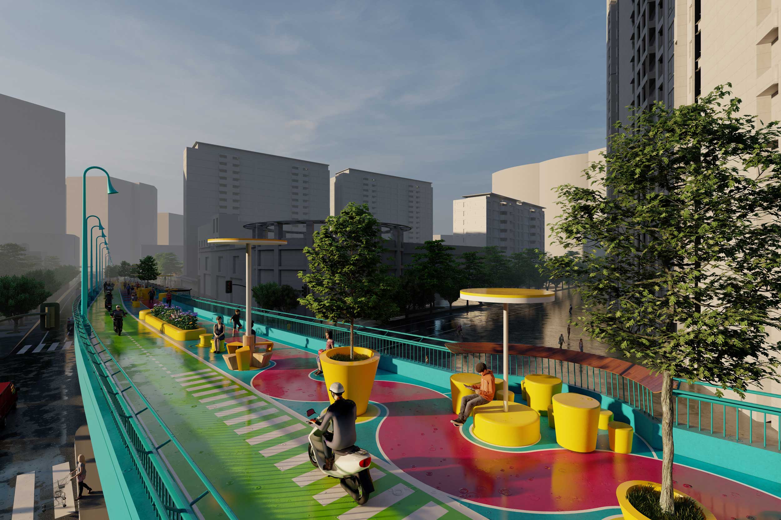 上海普济路高架桥景观-41