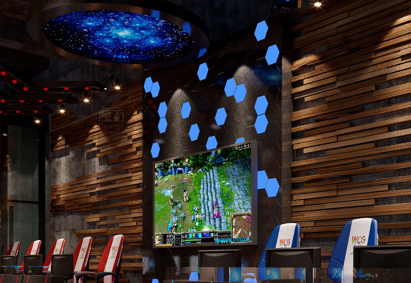 广州 HUMAO 网咖 | 简约自然,打造心灵休憩的有机空间-20