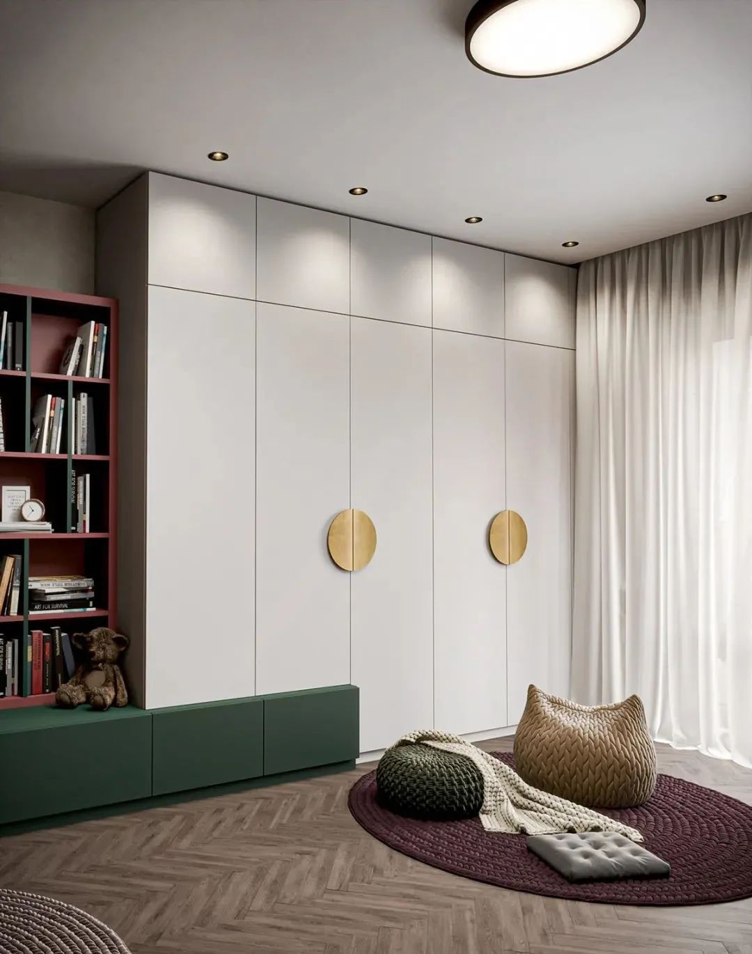 320㎡轻奢双层别墅设计丨Lev Prodaction-28