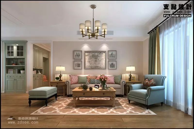 简美风打造 170 平米乡间小木屋，支点设计展现宁静生活魅力-5