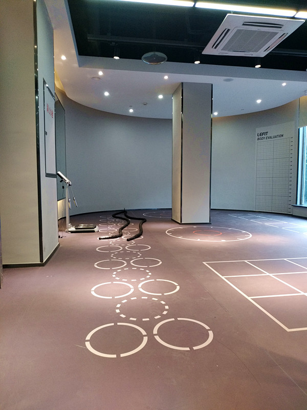 乐刻健身装修设计 重庆两路店-4