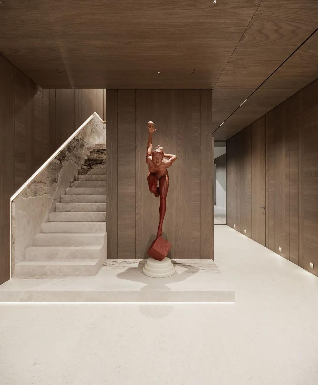 国际软装趋势--900㎡大别墅，豪宅专属永恒大地色-14