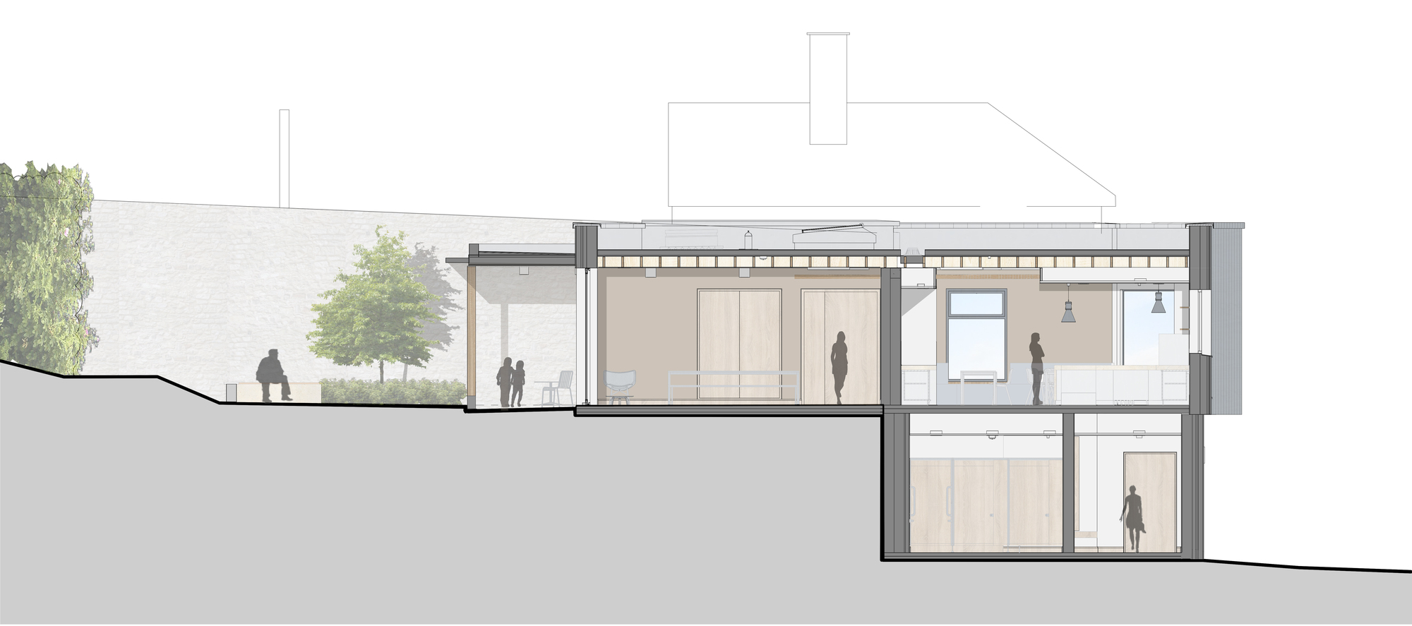 Whispering House Social Hub / Coady Architects-31