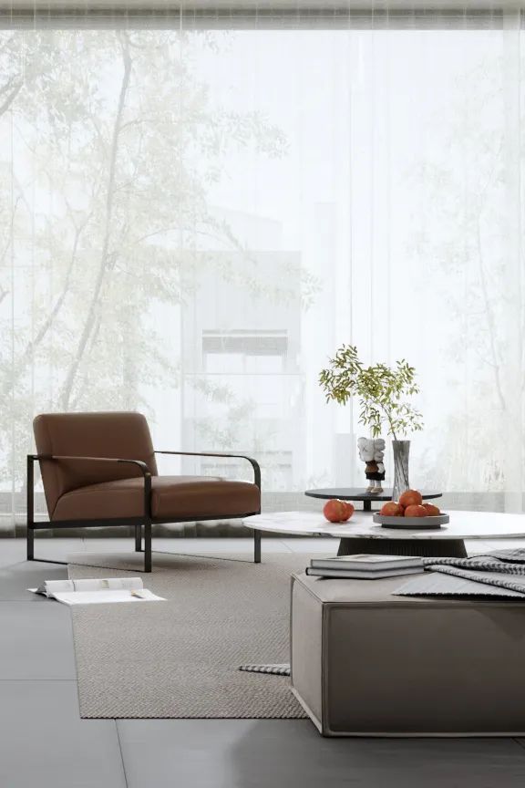 160㎡现代简约丨卓悦城丨中国湖南丨纵向·空间设计-11