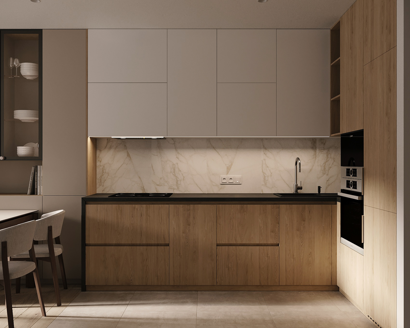 公寓简约室内设计丨乌克兰利沃夫-12