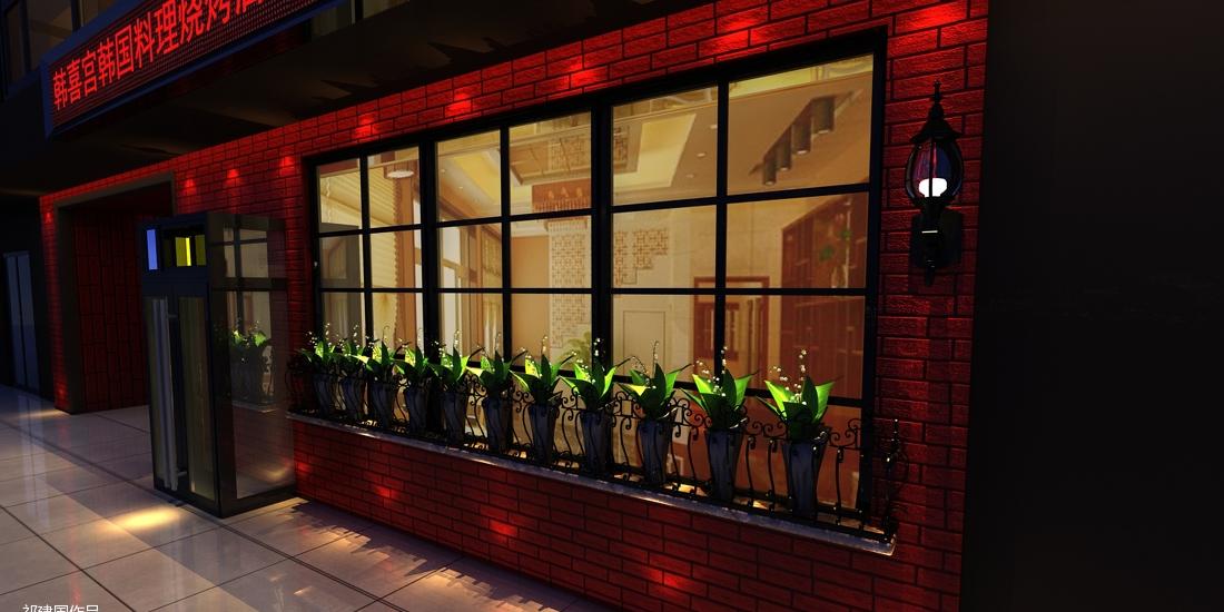 
韩式烧烤料理店 -4