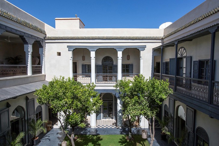 摩洛哥马拉喀什殖民别墅的欧亚设计魅力-22