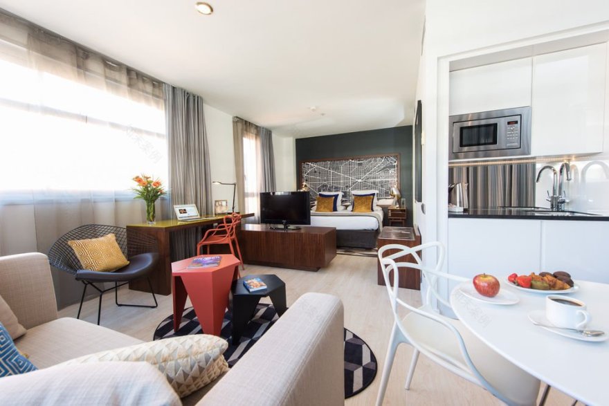 34平米单室公寓室内设计-7