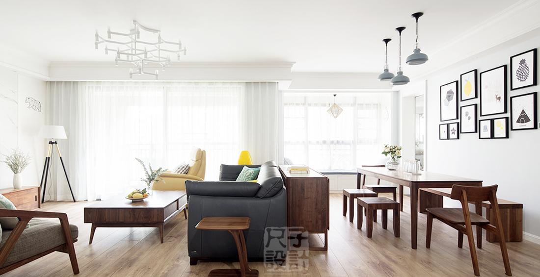 北欧风阳光宅,原木色家具营造舒适氛围-4