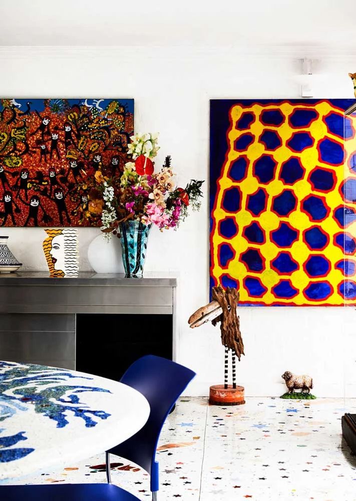 色彩缤纷的水磨石,打造多样空间魅力-22