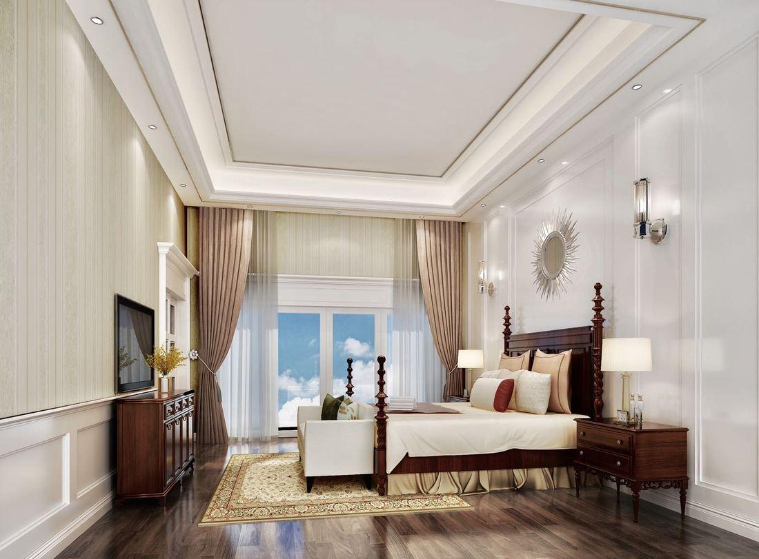 幸福 N 次方 | 精致优雅蓝色系客厅设计-10