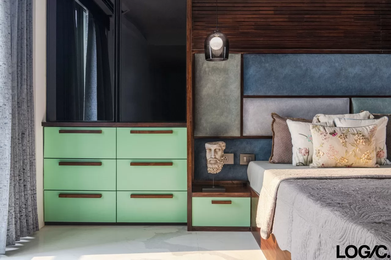 A Spacious, Colour-Rich House Of Curves Designed With Open And Airy Spaces | Logic Architecture + Research - The Architects Diary-3