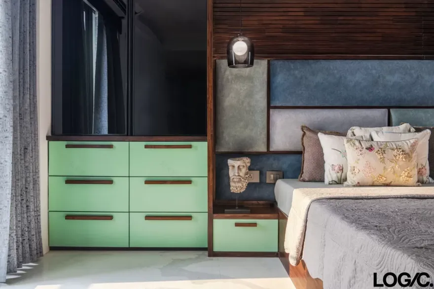 A Spacious, Colour-Rich House Of Curves Designed With Open And Airy Spaces | Logic Architecture + Research - The Architects Diary-3