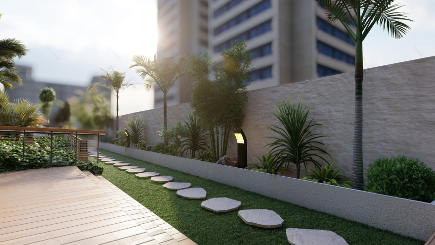 Landscape for Aljasmi Hotel -Dubai-8