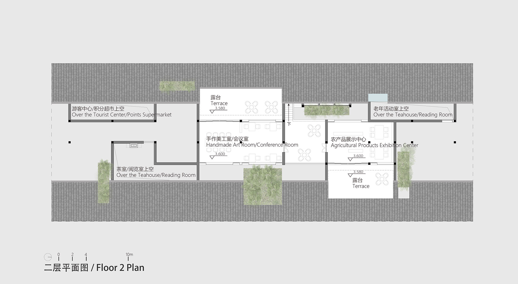 乐山东林村镇文化中心 | 传统与现代交融的乡村社交空间-108