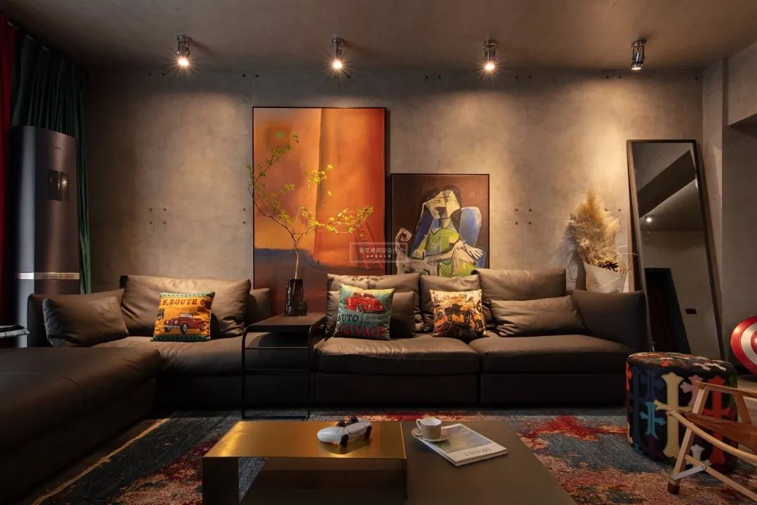 艺术与理念的碰撞 · 120㎡混搭家居设计丨紫苹果装饰集团-25