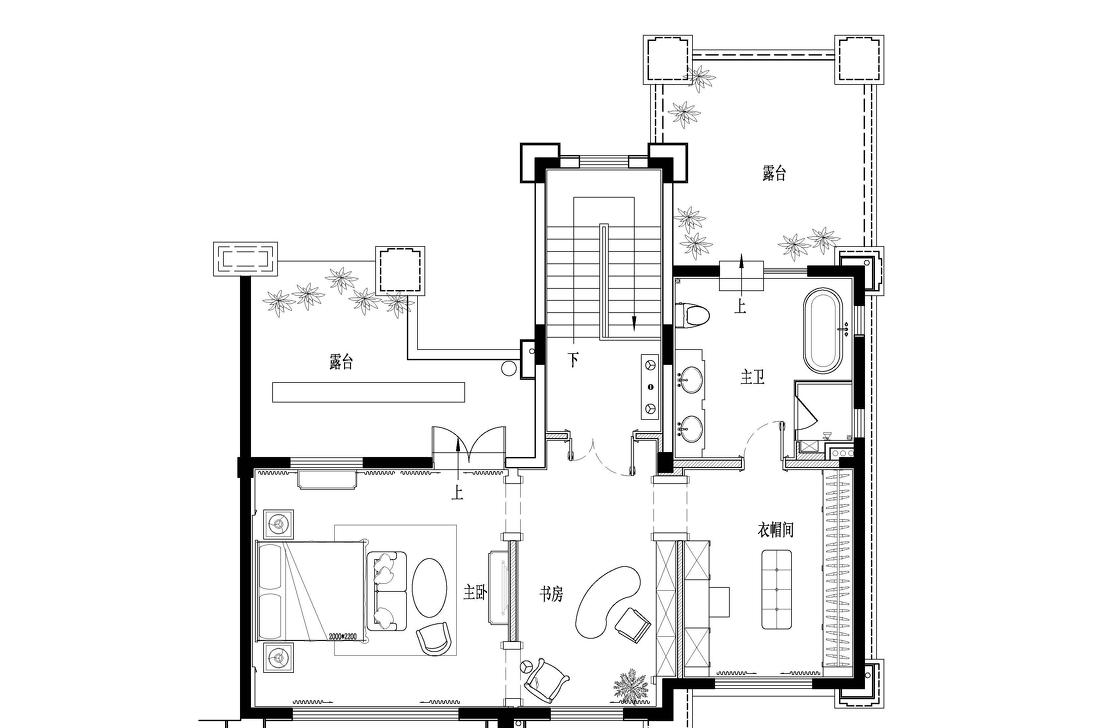 罗马假日别墅设计-23