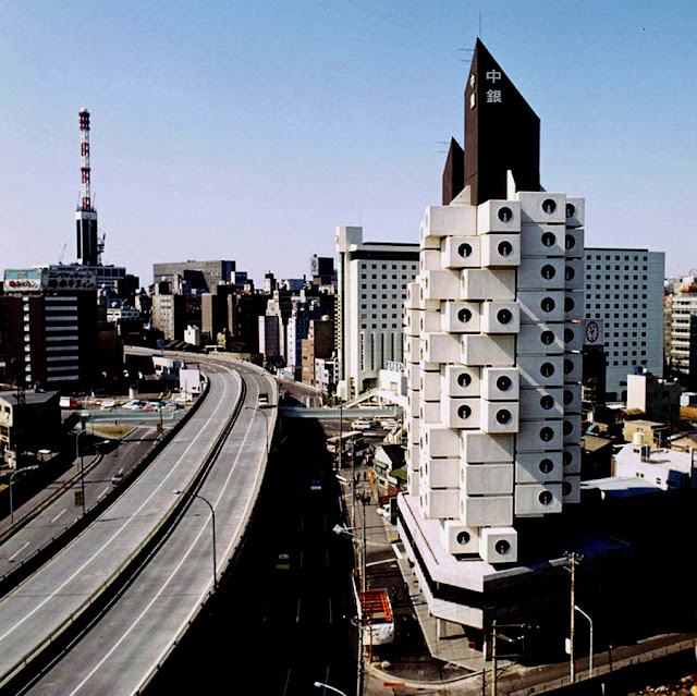 Torre de cápsulas Nakagin（中野胶囊塔）丨日本东京丨Kisho Kurokawa（黑川纪章）-4