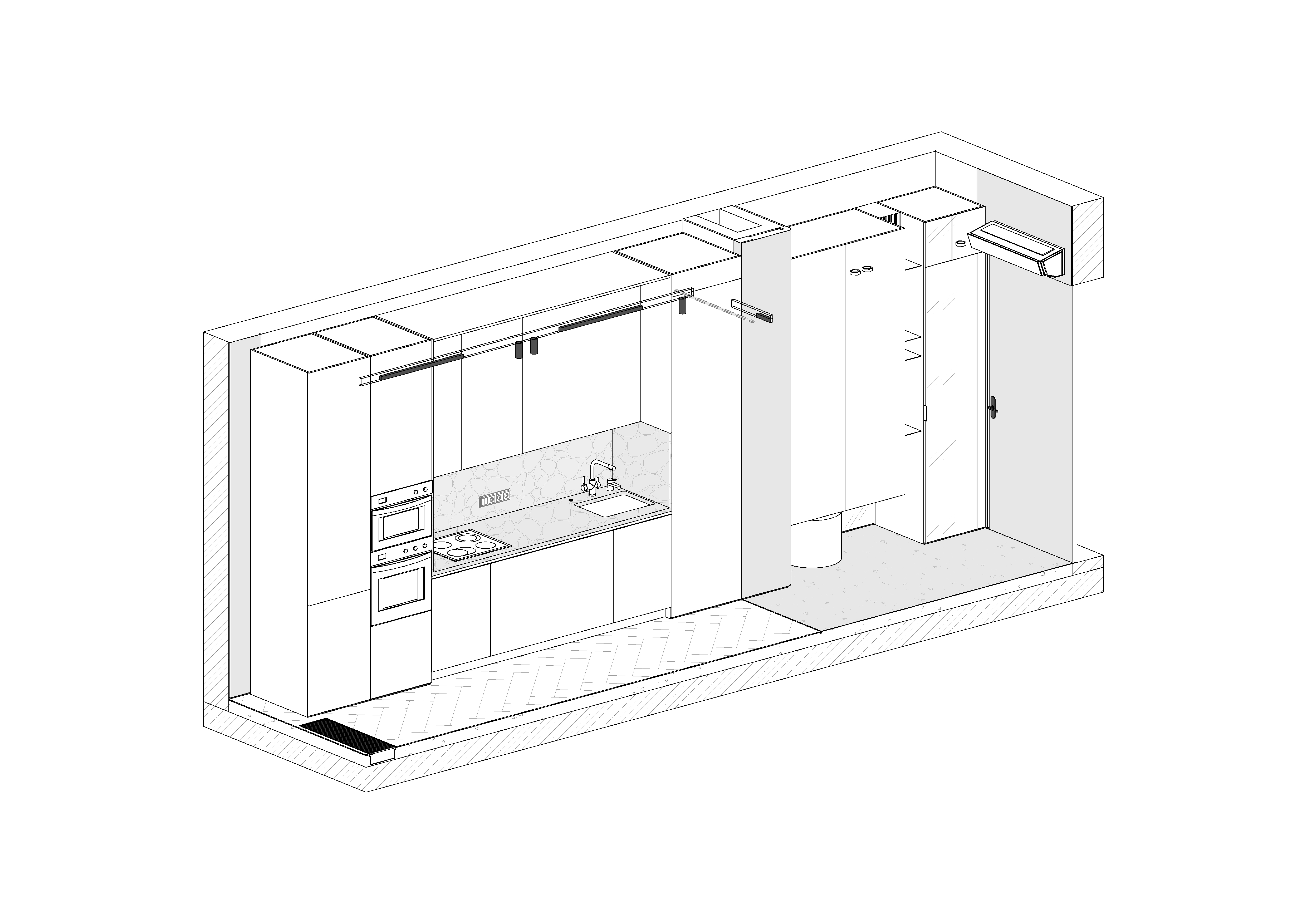 小区：大都会（注：ЖК常见指жилой комплекс即住宅小区，Метрополия音译大都会，这也是较为常见的意译） 丨俄罗斯莫斯科丨Ananev Architects-24