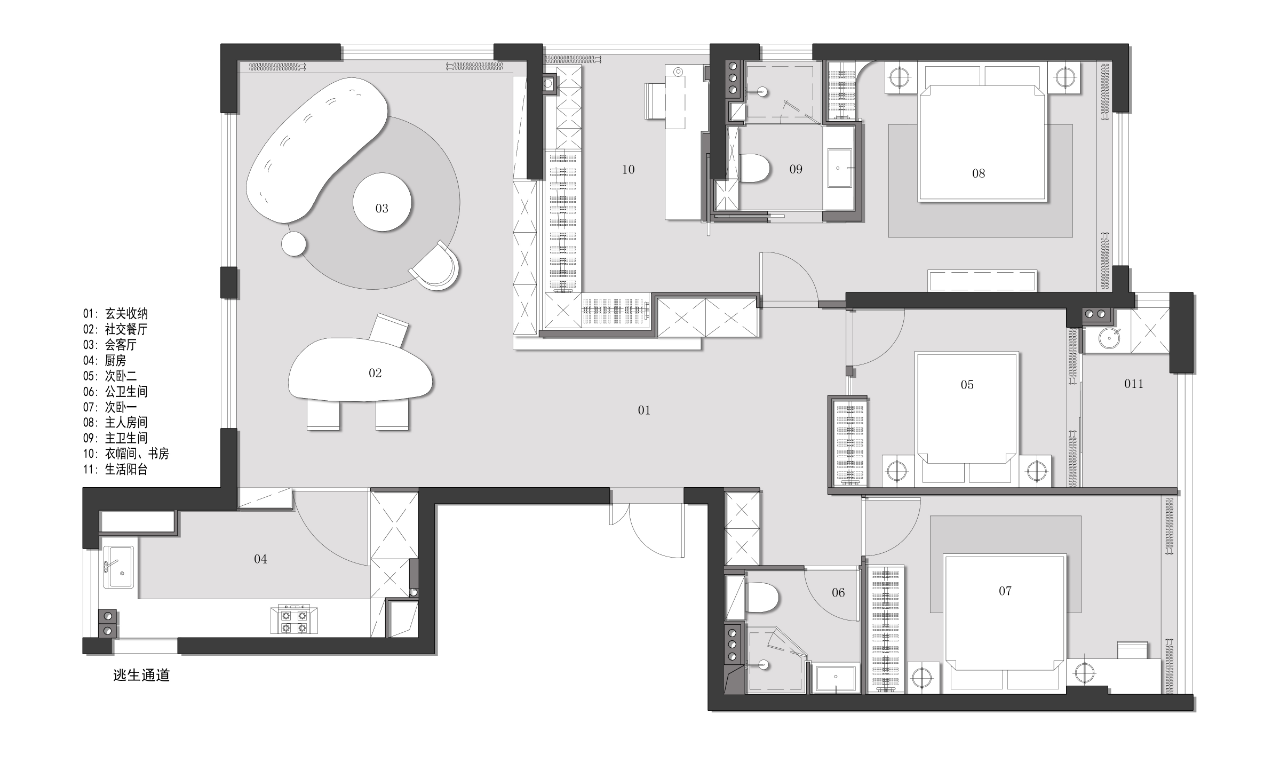 阳光漫步丨中国浙江丨名珈设计-68