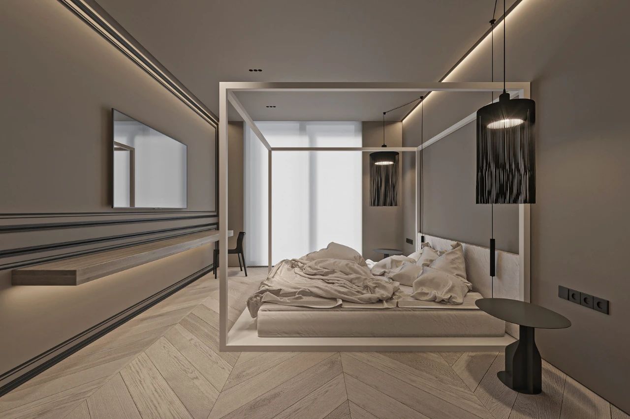 Ivan Honcharenko 打造 100㎡高级灰空间，简约而细腻-73