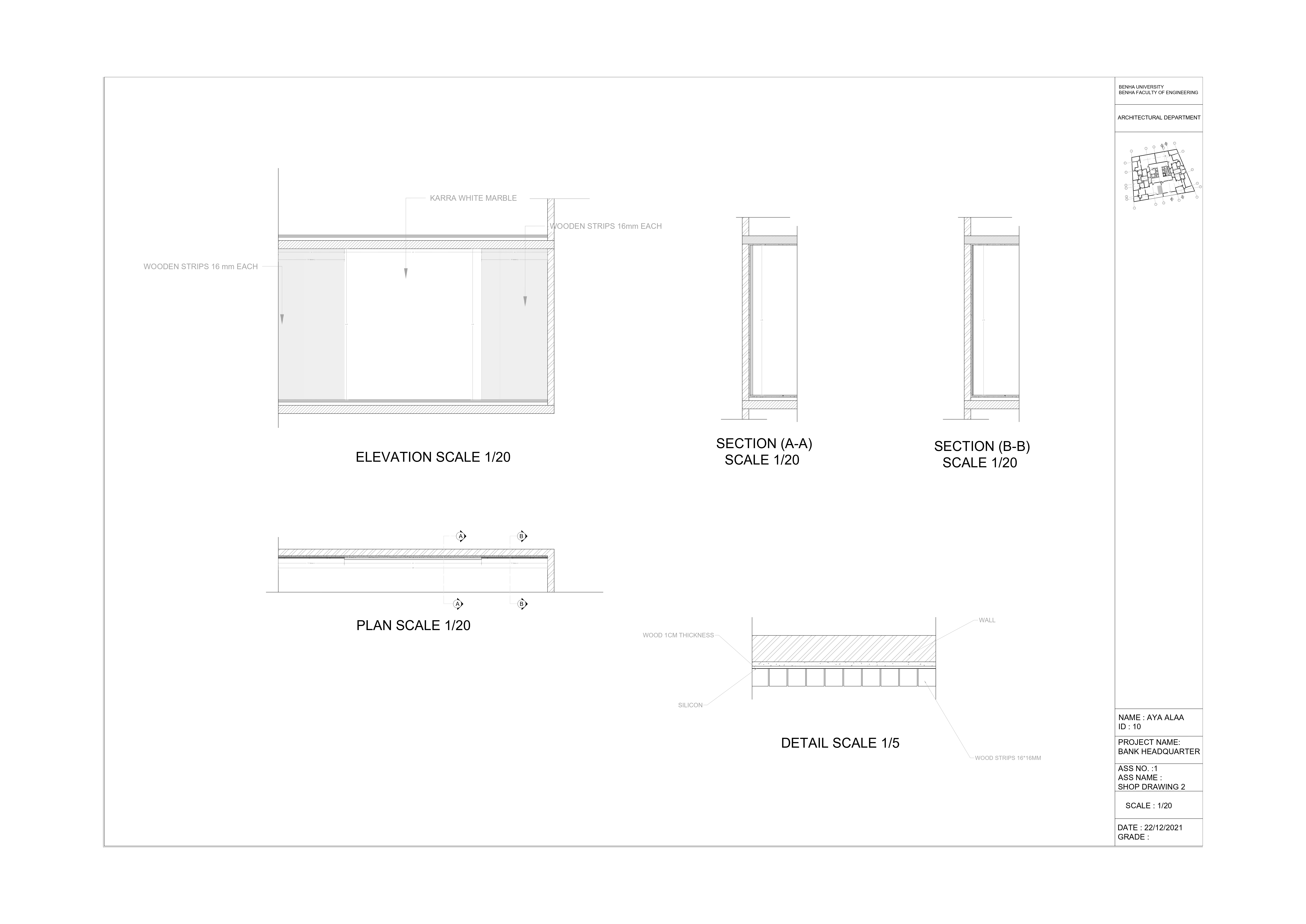 Bank Headquarter - working drawing-27