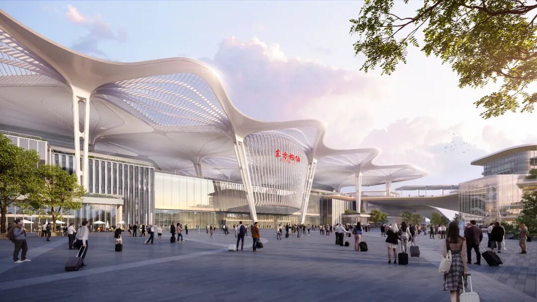 国铁集团党组书记、董事长郭竹学调研东方枢纽上海东站项目，叶卫东参加调研-13