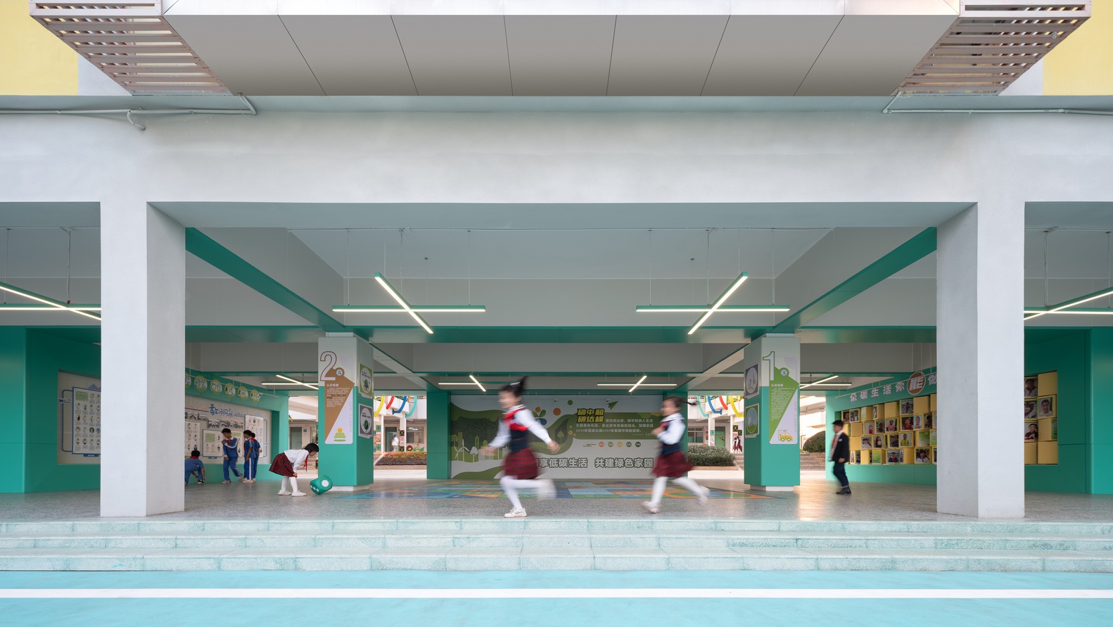 深圳坪地六联小学节能改造丨中国深圳丨中建科工,直行设计,建学建筑-23