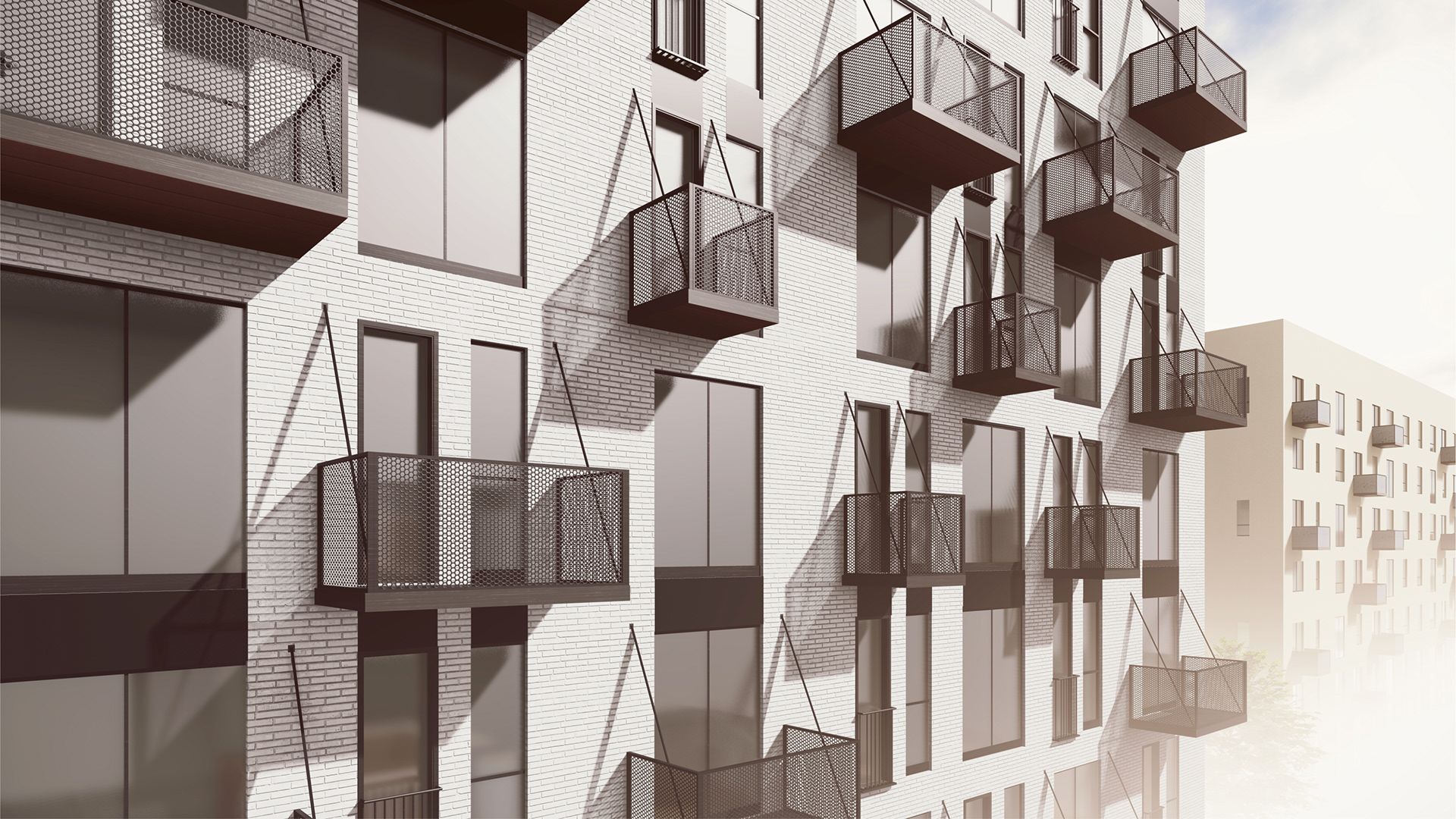 Многоэтажный жилой дом-4