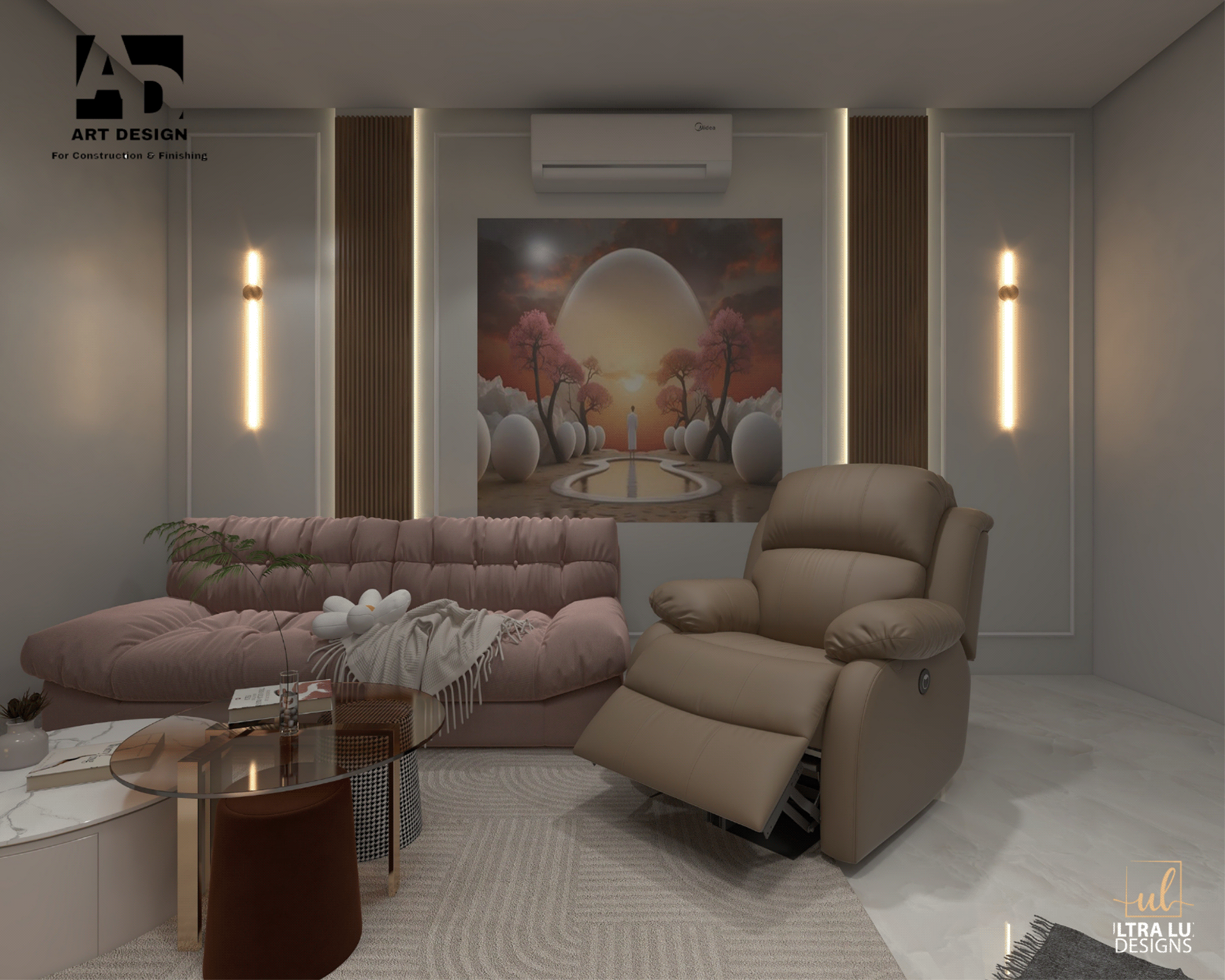 Living room and prayer corner-5