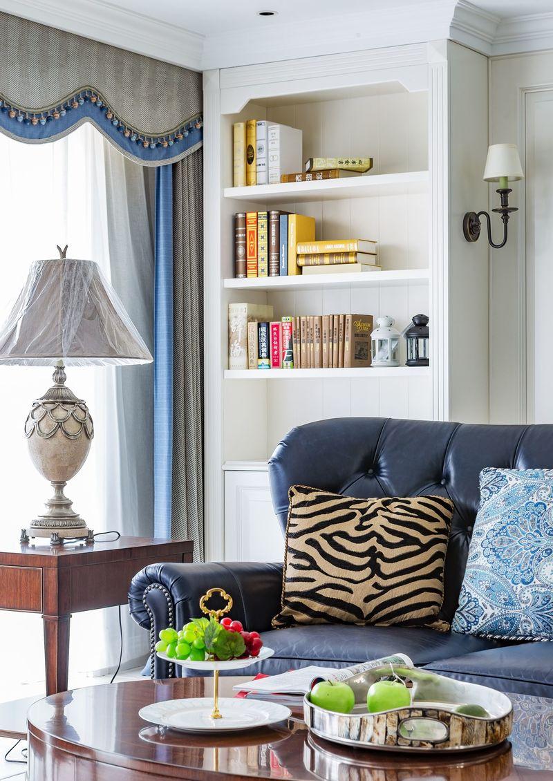 国宾一号 | 245㎡简约美式婚房设计，温馨典雅-7