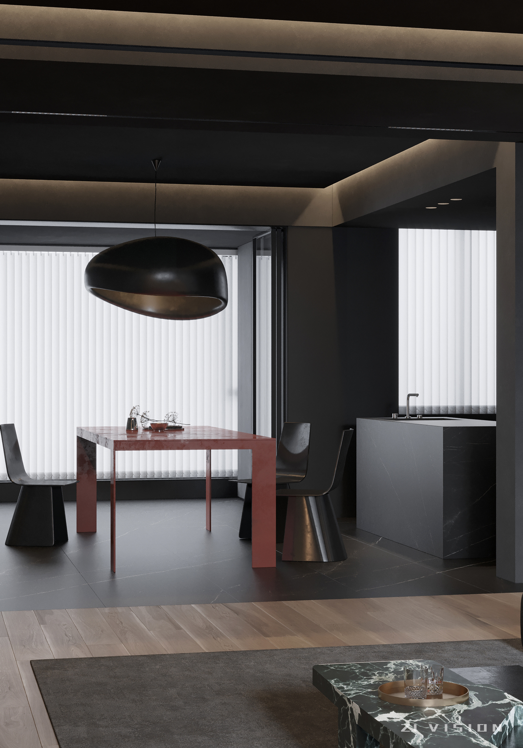 ZJ VISION 餐厅设计-19