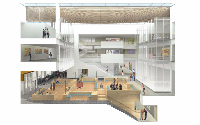 达特茅斯学院视觉艺术中心丨马查多与西尔韦蒂事务所-6