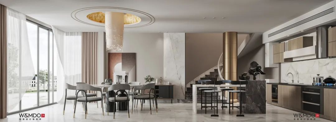 峨眉山水间,现代意式轻奢的梦幻家园-31